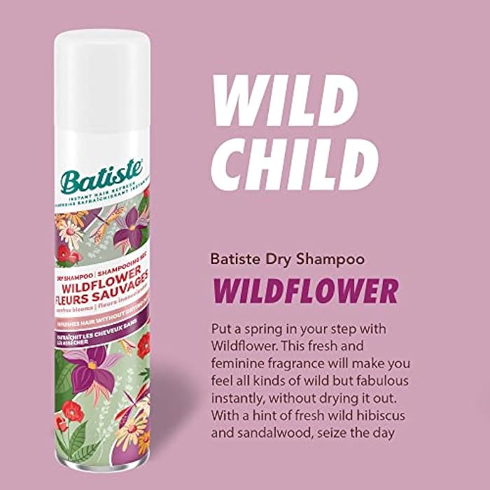 Batiste Wildflower Trockenshampoo 200 ml - Image 3